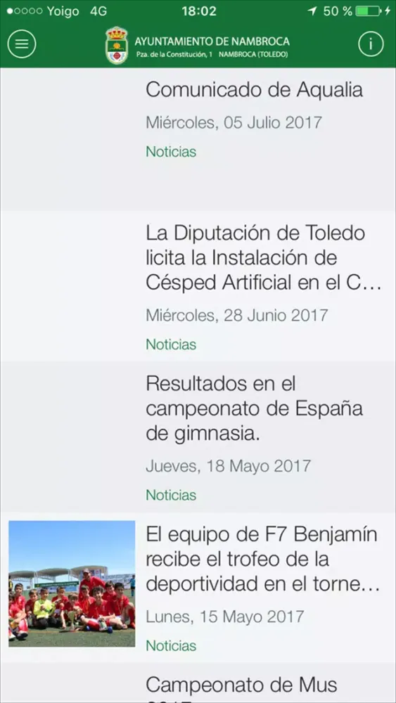 Ayuntamiento de Nambroca Screenshots