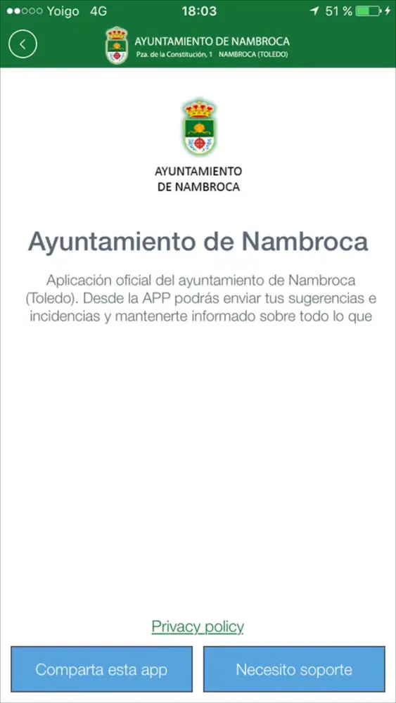 Ayuntamiento de Nambroca Screenshots