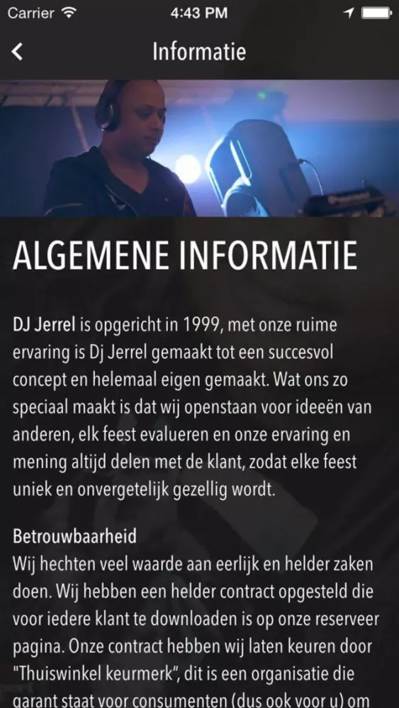 Ảnh chụp màn hình của Dj Jerrel
