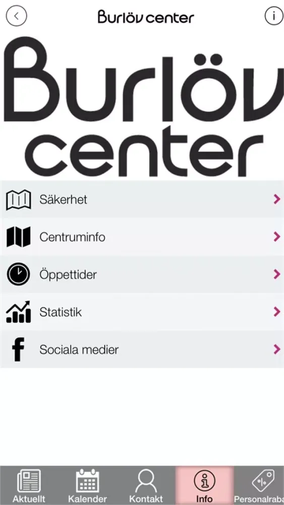 Burlöv Center Internapp应用截图