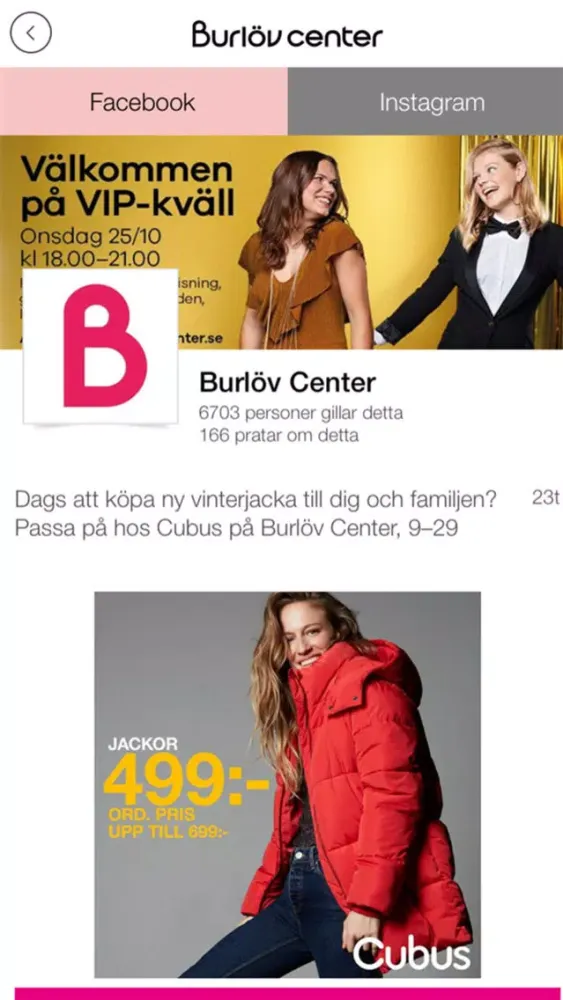 Burlöv Center Internapp应用截图