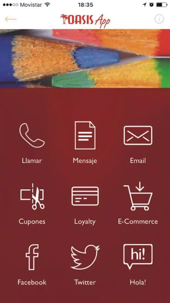Zrzuty ekranu Oasis App