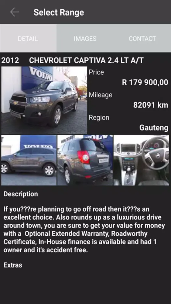 Captures d'écran de CMH Volvo Cars Pretoria