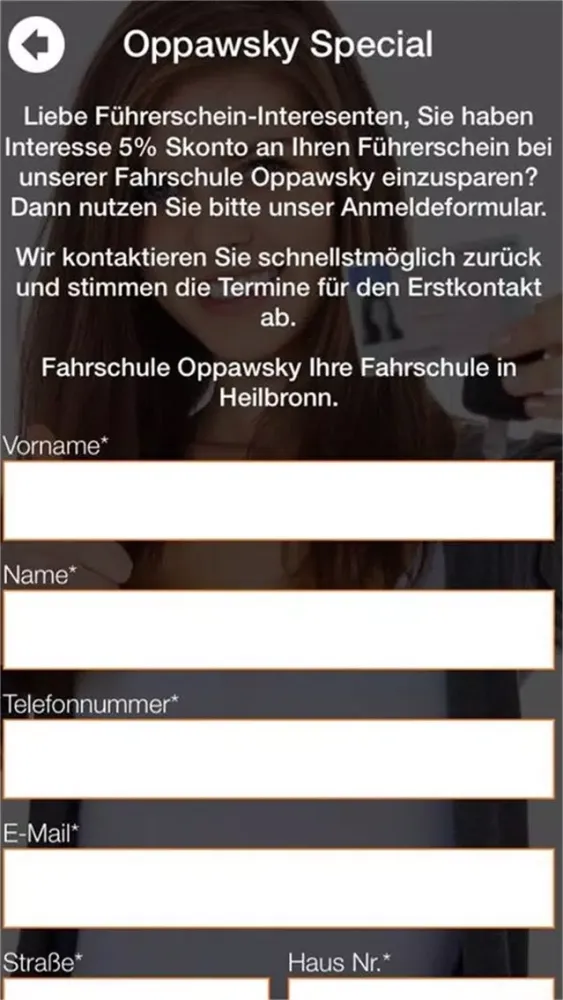 Captures d'écran de Fahrschule Oppawsky