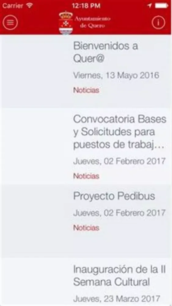Ayuntamiento de Quero Screenshots