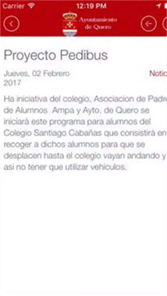 Ayuntamiento de Quero Screenshots