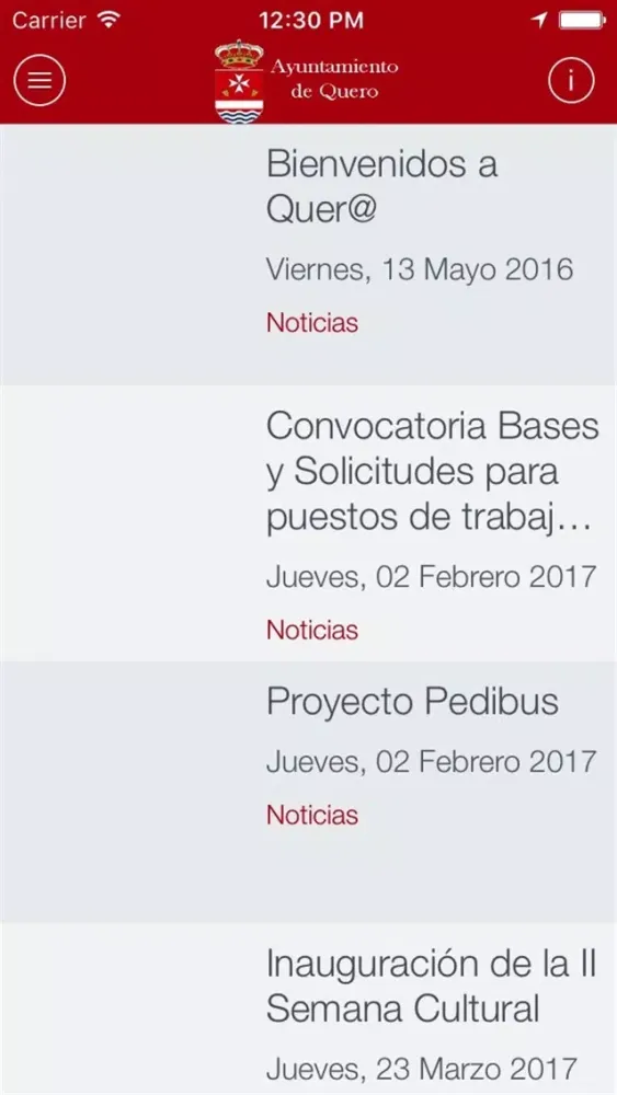 Ayuntamiento de Quero Screenshots