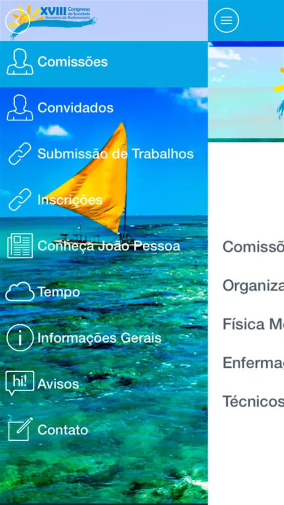 Congresso de Radioterapia سکرین شاٹس