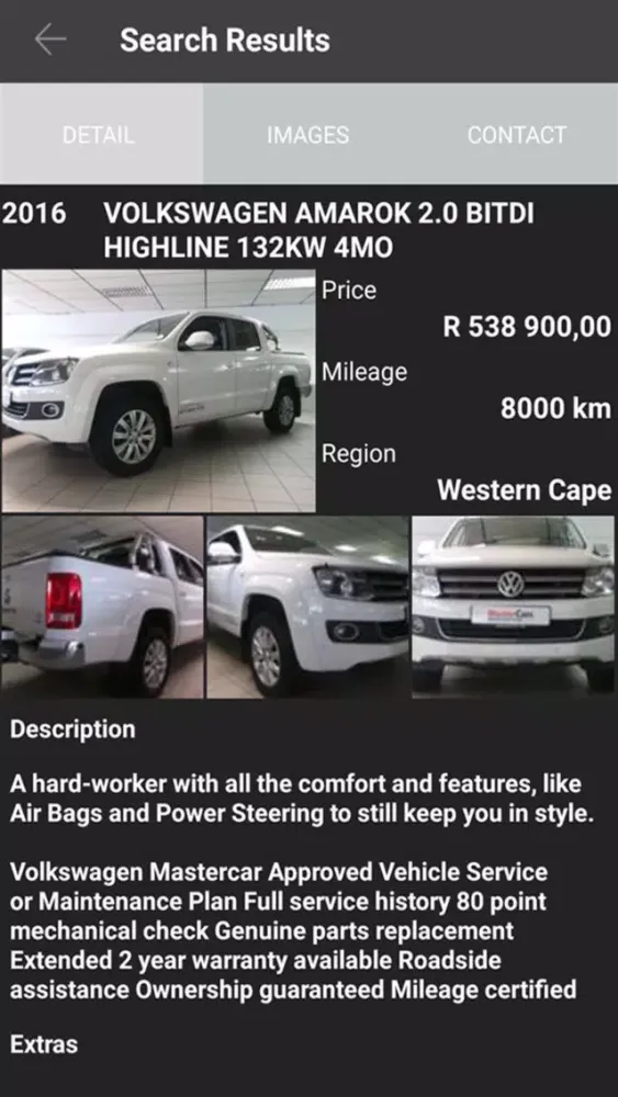 Screenshot di CMH Cape City Volkswagen