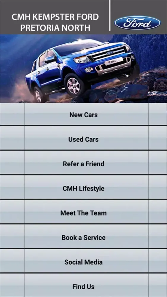Kempster Ford Pretoria North سکرین شاٹس