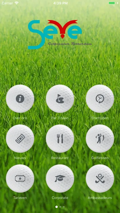 Capturas de tela do Golfcenter Seve