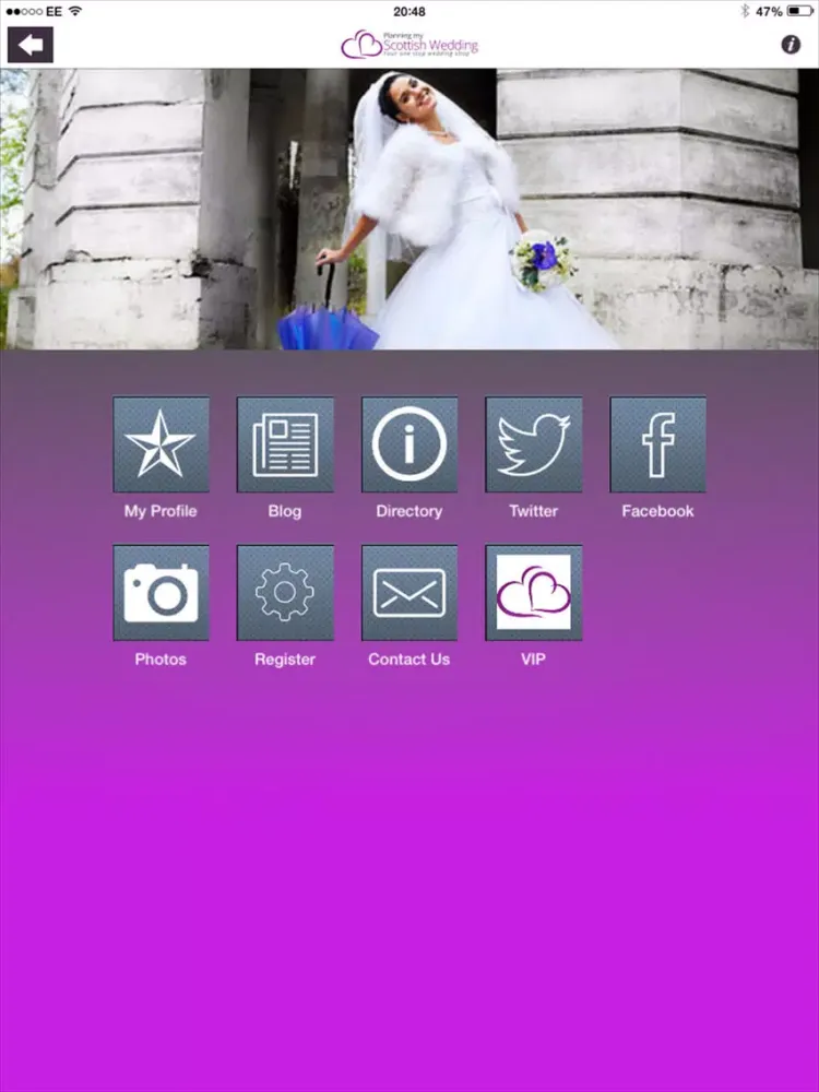 Planning My Scottish Wedding iPad  Screenshots