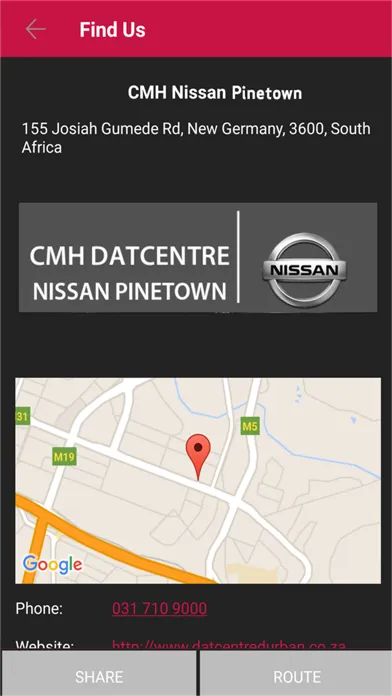 CMH Nissan Pinetown स्क्रीनशॉट