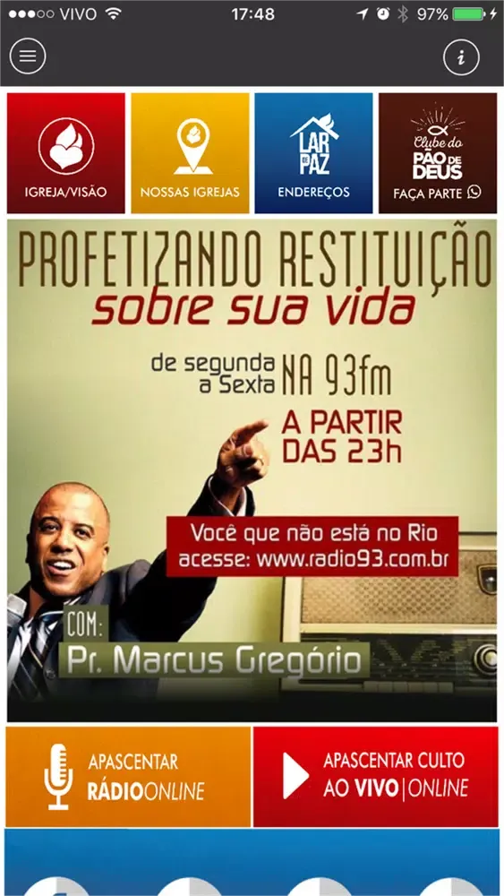Скриншоты Ministério Apascentar