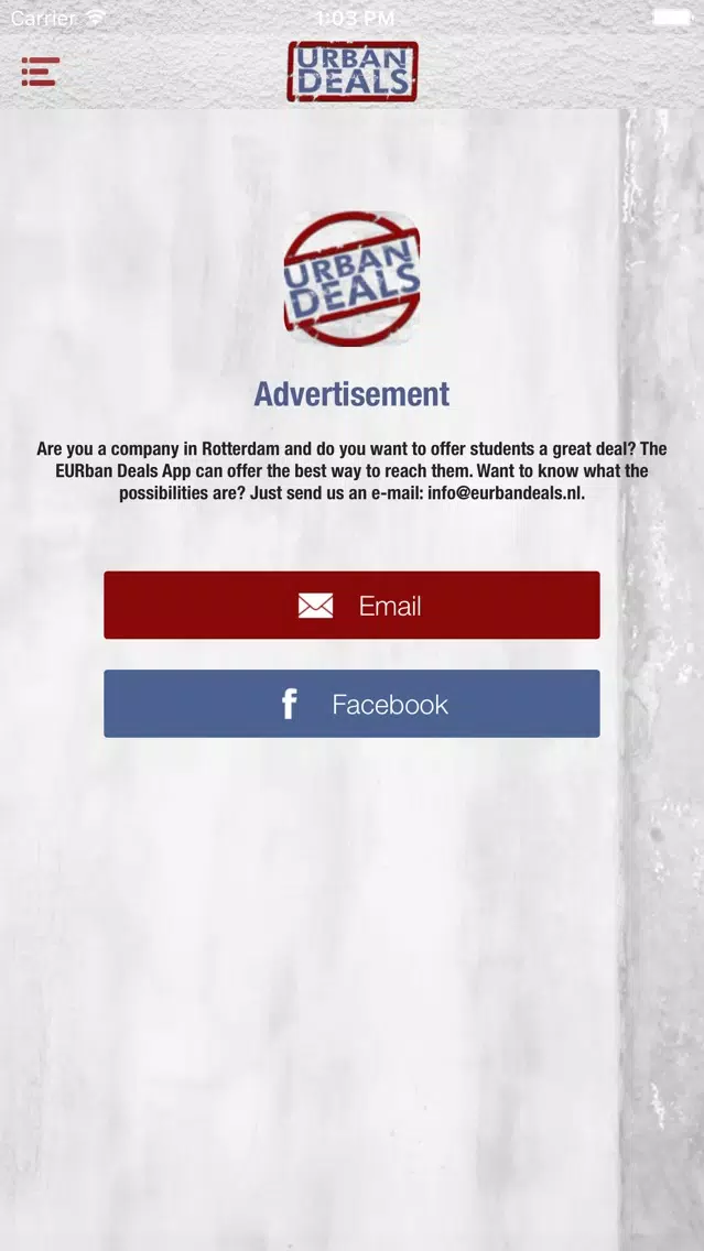 Captures d'écran de Urban Deals