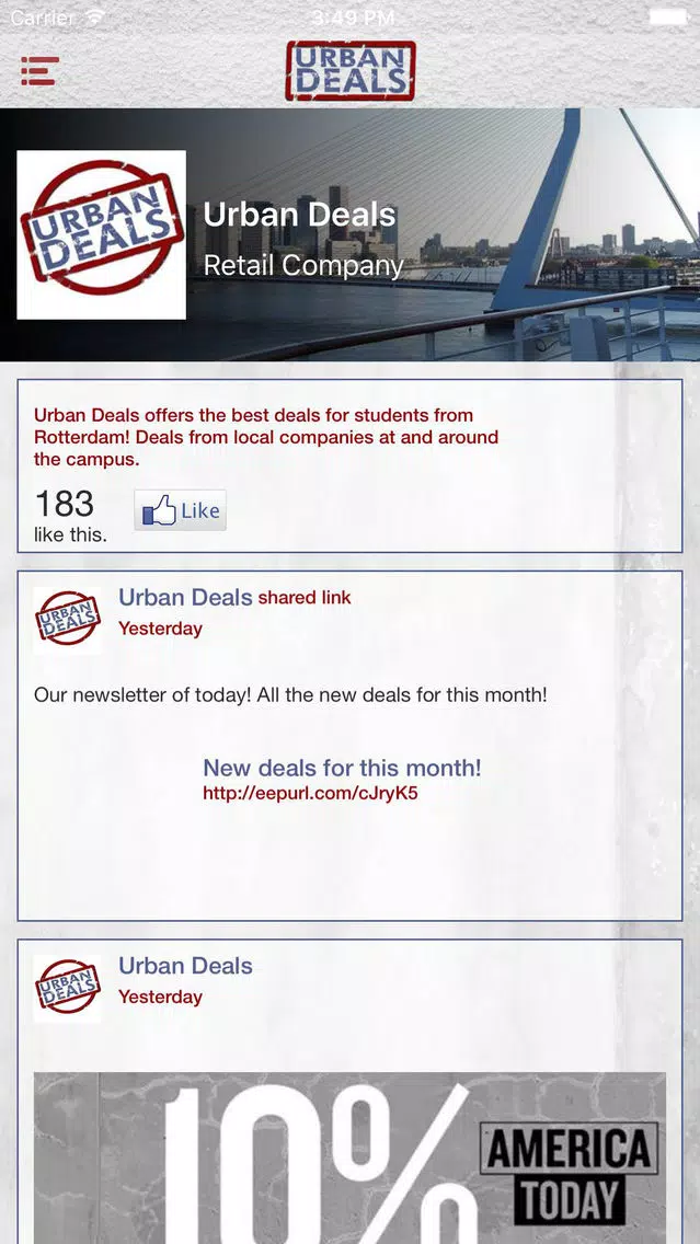 Captures d'écran de Urban Deals