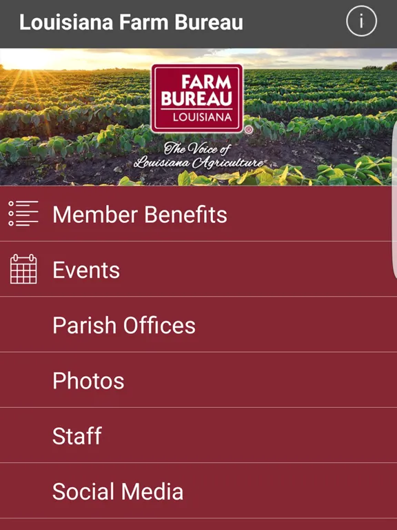 Louisiana Farm Bureau iPad  سکرین شاٹس