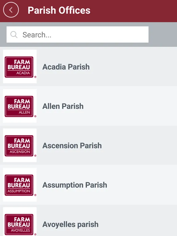 Louisiana Farm Bureau iPad  سکرین شاٹس