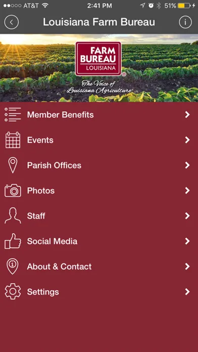 Louisiana Farm Bureau سکرین شاٹس