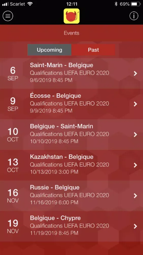 Скриншоты Devils Fan - Belgium Football
