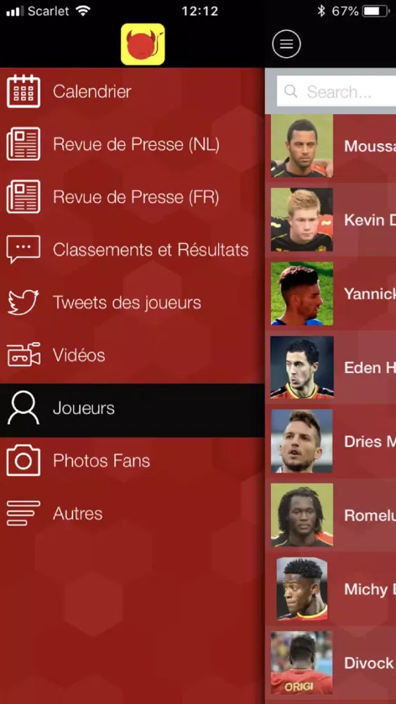 Скриншоты Devils Fan - Belgium Football