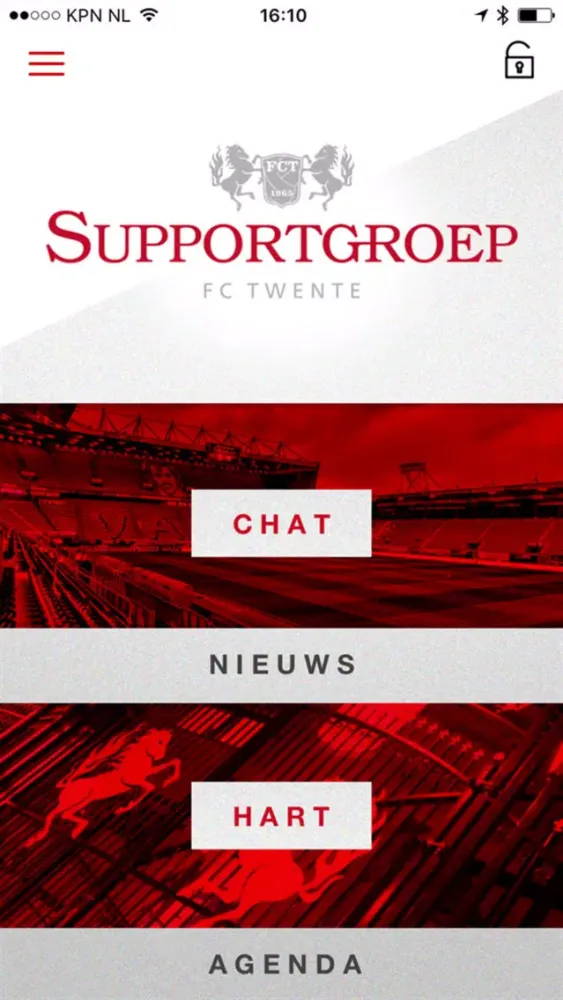 Screenshot di Supportgroep