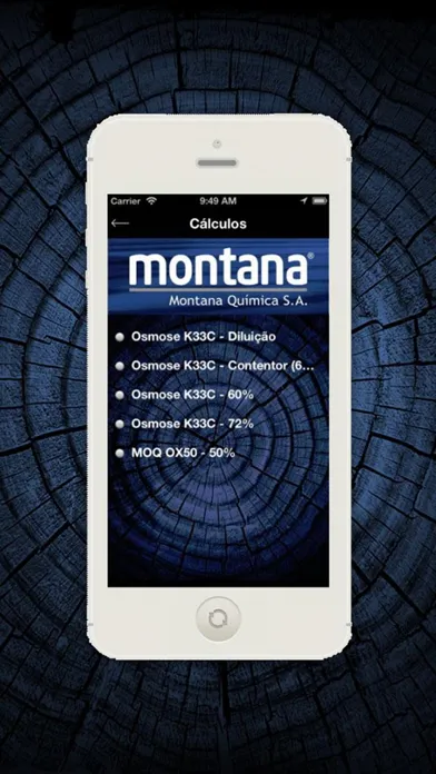 MONTANA OSMOSE CALC应用截图