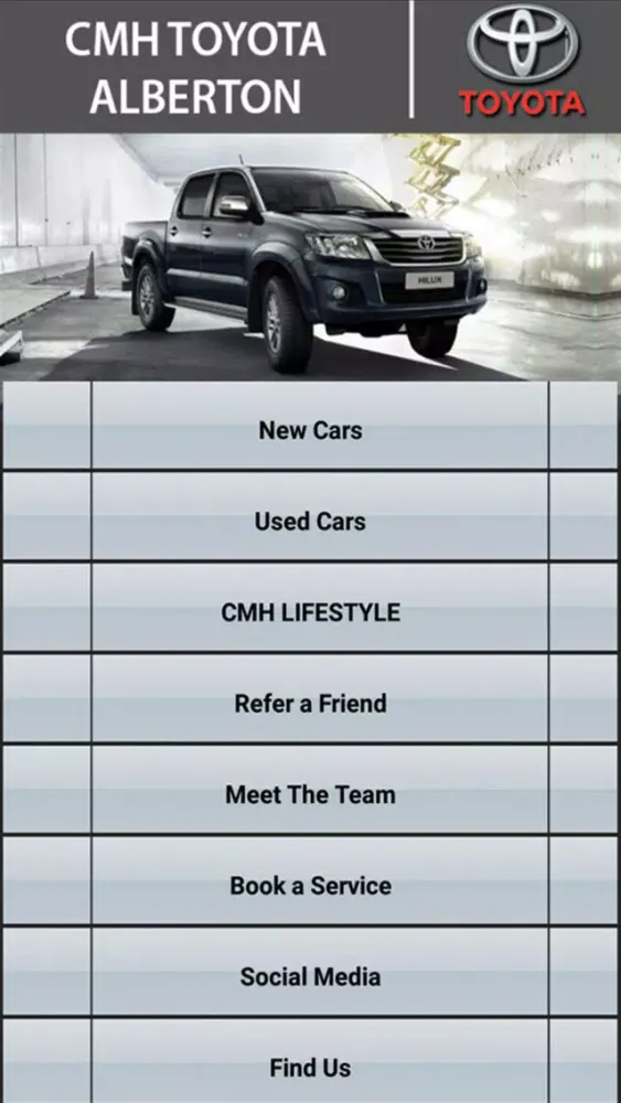 Capturas de pantalla de CMH Toyota Alberton