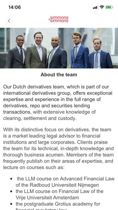 Amsterdam Derivatives Academy سکرین شاٹس