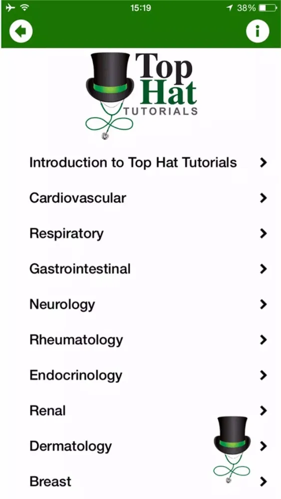 Top Hat Tutorials স্ক্রিনশট