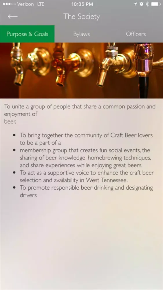 The Craft Beer Society应用截图