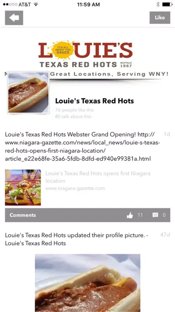 Screenshot di Louie's Texas Red Hots