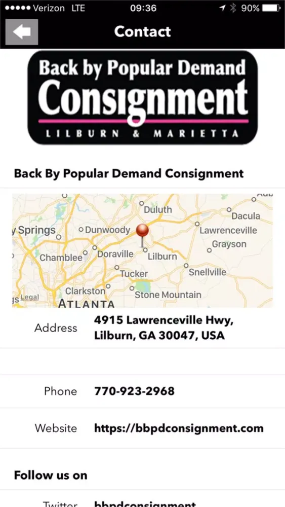 Atlanta Consignment應用截圖