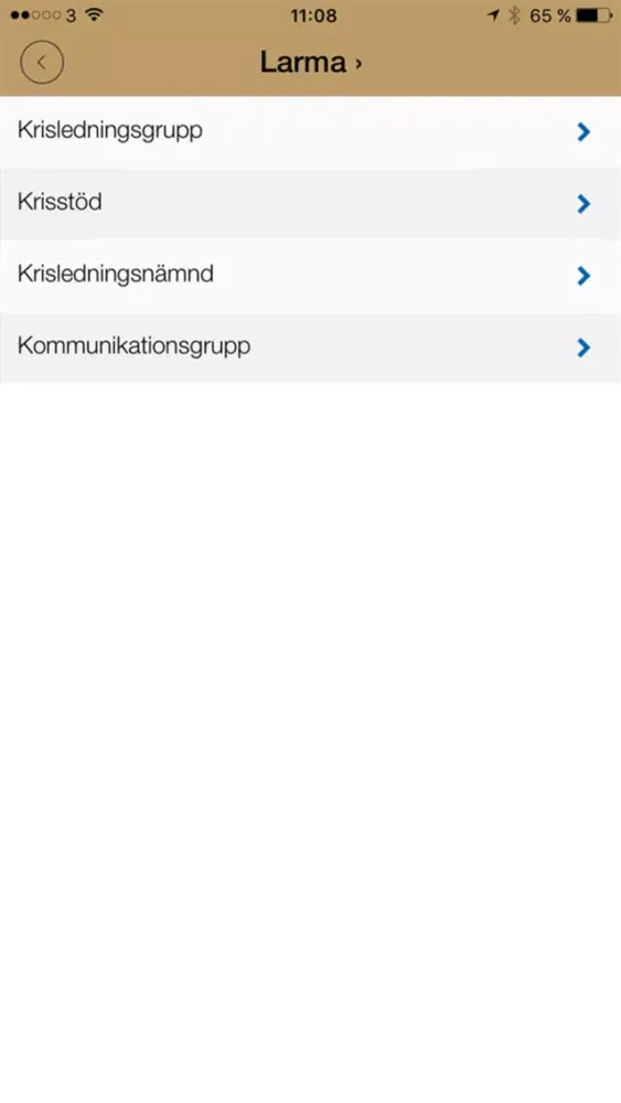 Krisapp Köping Screenshots