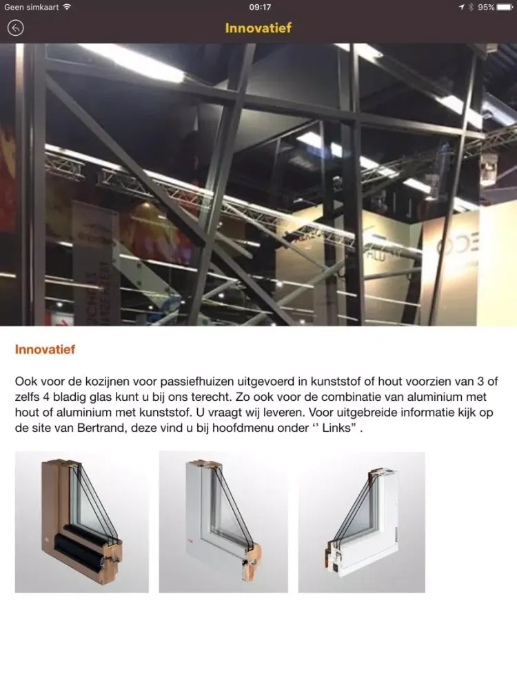 Kozijndirect.com iPad  Screenshots