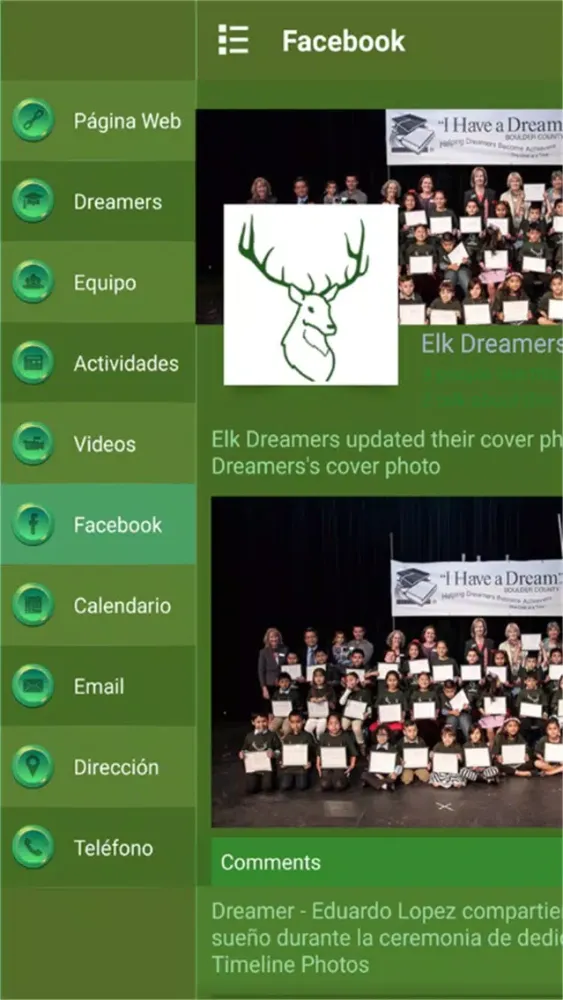 Tangkapan skrin Elk Dreamers