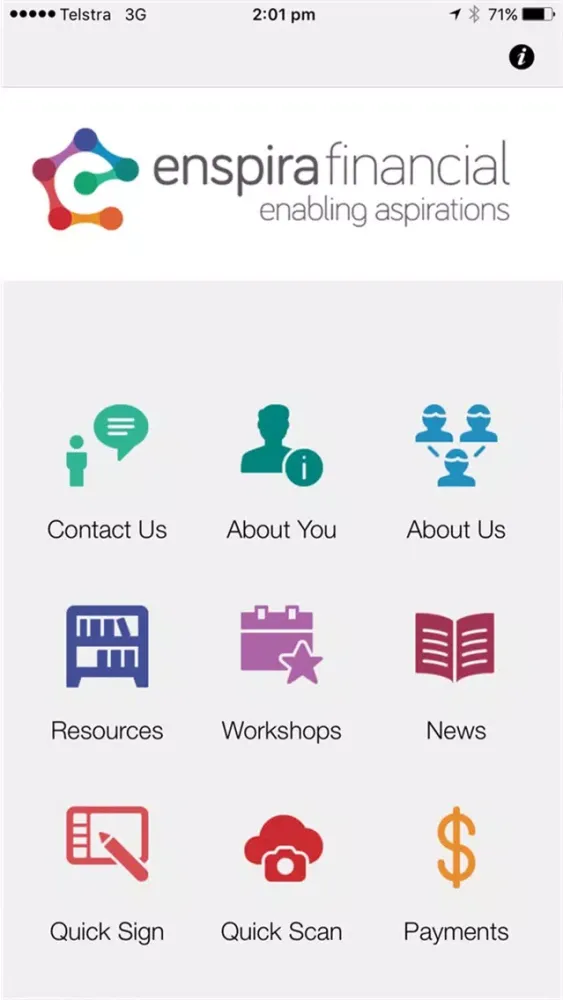 Enspira Financial Screenshots