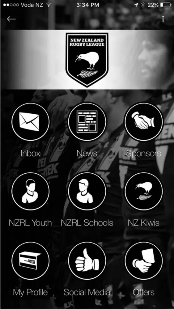 NZRL سکرین شاٹس