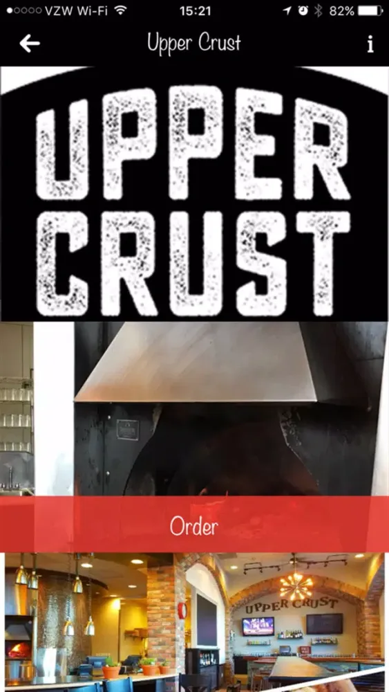 Upper Crust Wood Fired Grill 스크린샷