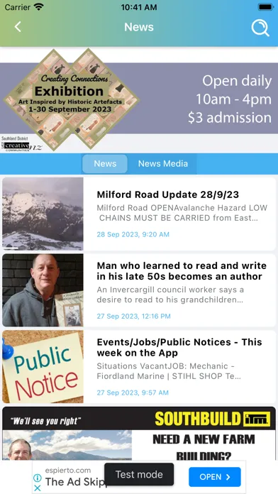 Скриншоты The Southland App