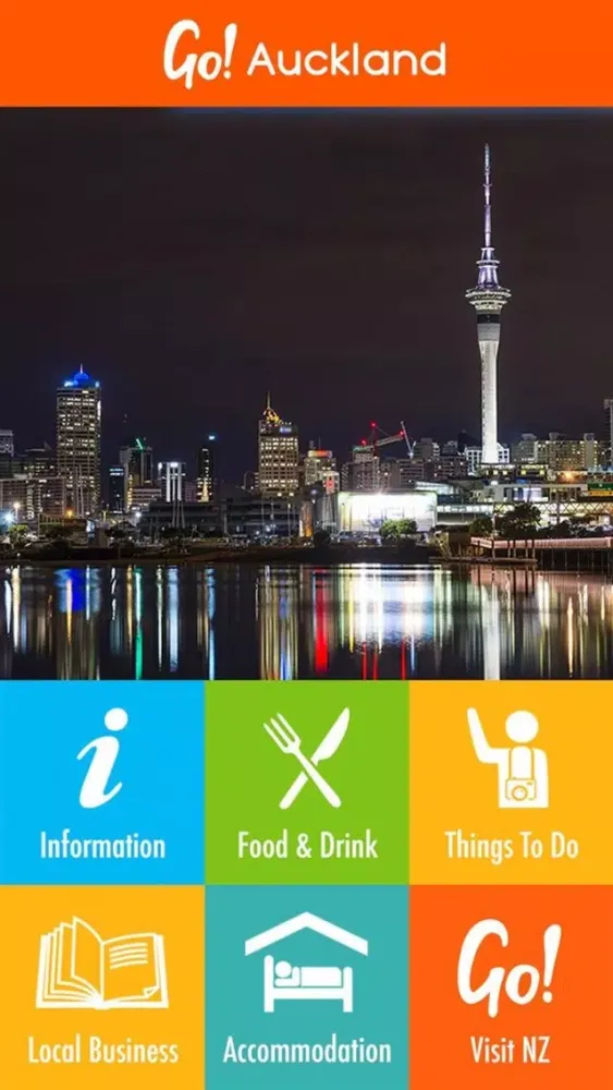 ภาพหน้าจอของ Go! Auckland