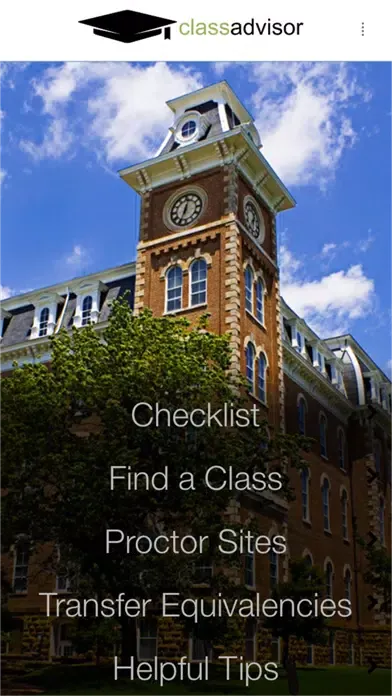 ClassAdvisor Screenshots