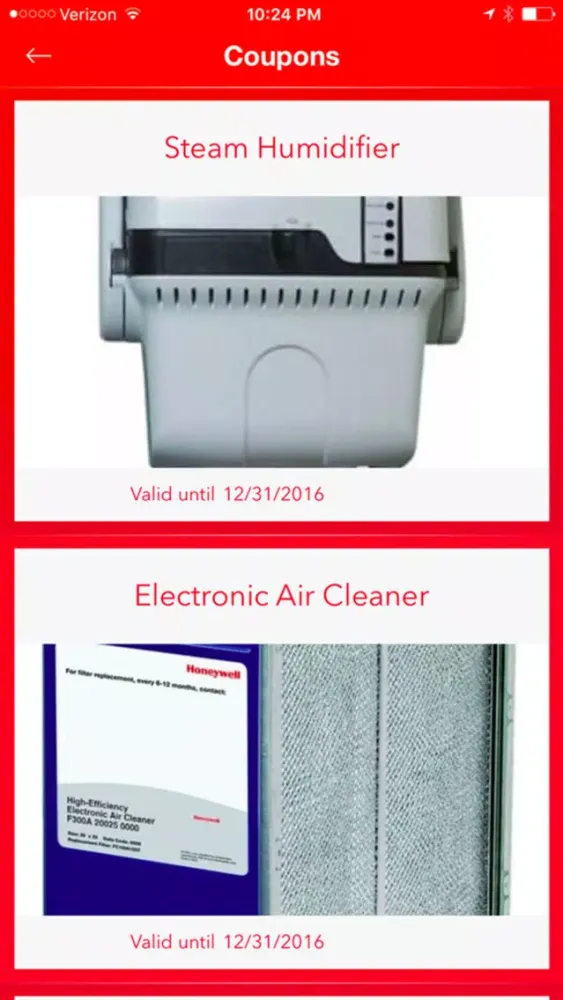 Capturas de pantalla de McCoy's HVAC