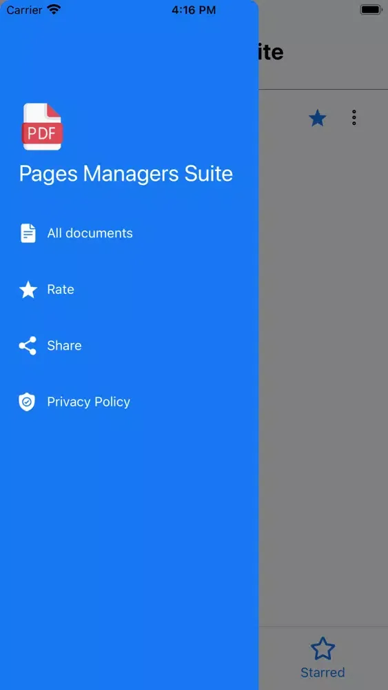 Pages Managers Suite Screenshots