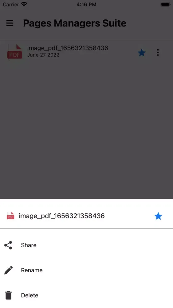 Pages Managers Suite Screenshots