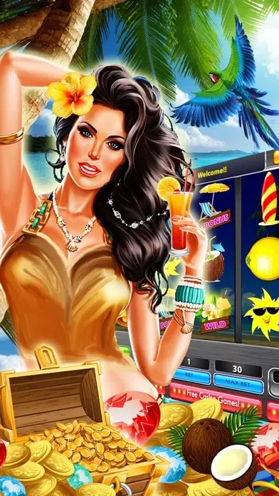 تصاویر Paradise Mania™ Slots: 5-Reel Spin Ember-s Jackpot