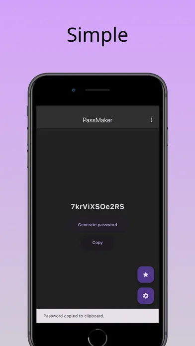 PassMaker - Simple Password... 스크린샷