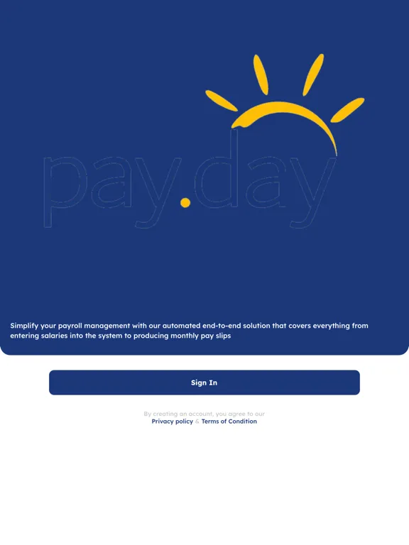 PayDay Global Payroll Software iPad  Screenshots