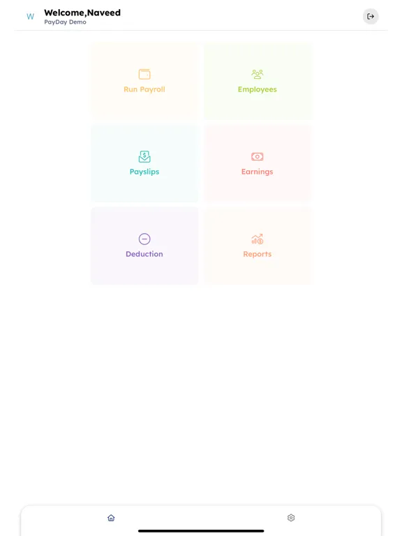 PayDay Global Payroll Software iPad  Screenshots