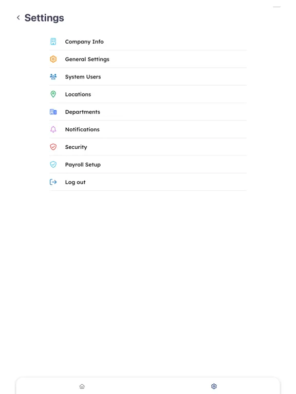 PayDay Global Payroll Software iPad  Screenshots